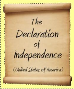 Cover Art for Declaration of Independence