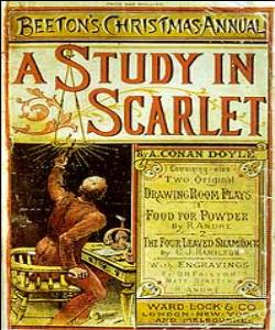 Cover Art for A Study in Scarlet