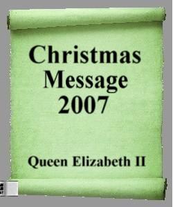 Cover Art for Christmass Message 2007