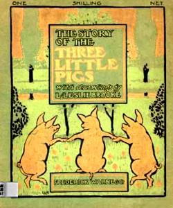 Cover Art for The Story of the Three Little Pigs