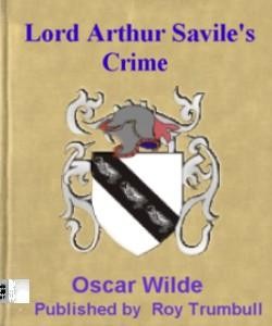 Cover Art for Lord Arthur Savile's Crime