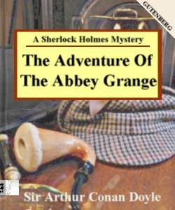 Cover Art for The Adventure of the Abbey Grange:A S...