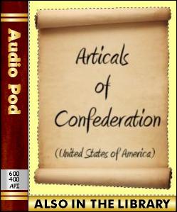 Audio Book Articles of Confederation