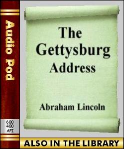 Audio Book The Gettysburg Address