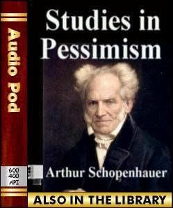 Audio Book Studies in Pessimism