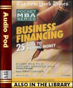 Audio Book Business Financing