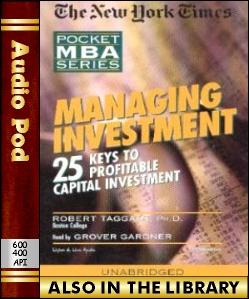 Audio Book Managing Investment