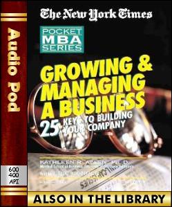Audio Book Growing & Managing a Business