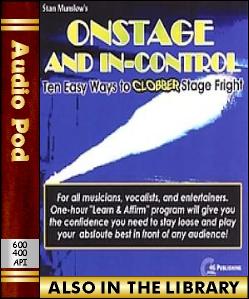 Audio Book Onstage and in Control:Ten Easy Ways ...