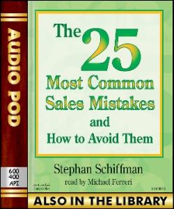 Audio Book The 25 Most Common sales Mistakes:And...