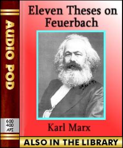 Audio Book Eleven Theses on Feuerbach