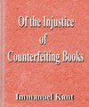 Of the Injustice of Counterfeiting Books